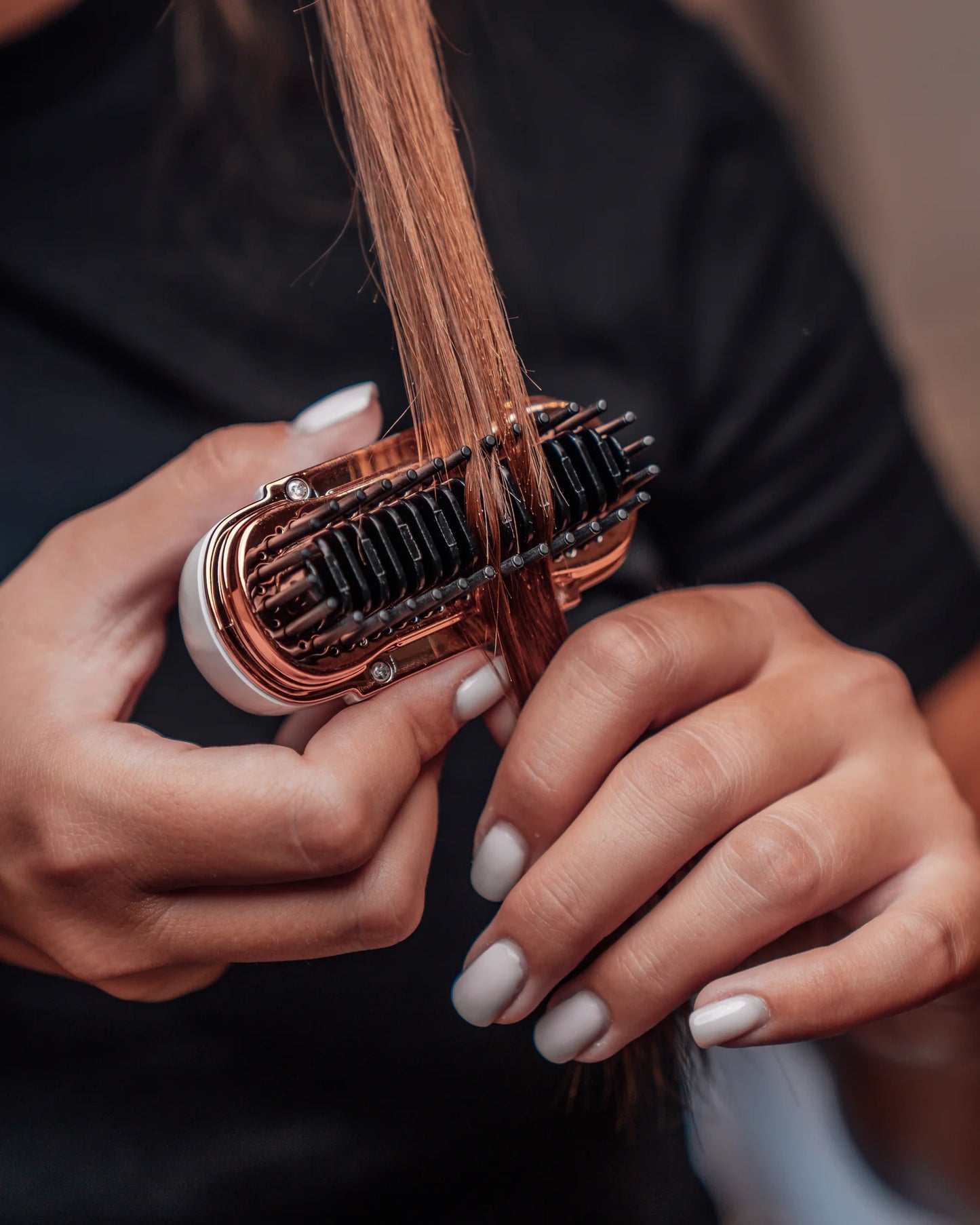 Spazzola lisciante 2 in 1 senza fili